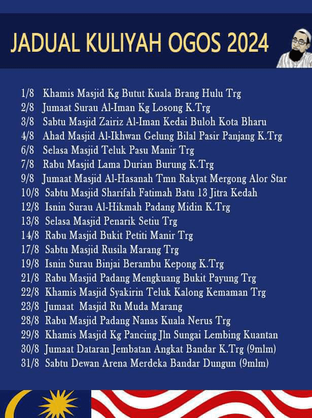 jadual-kuliyyah-uai-Ogos-2024