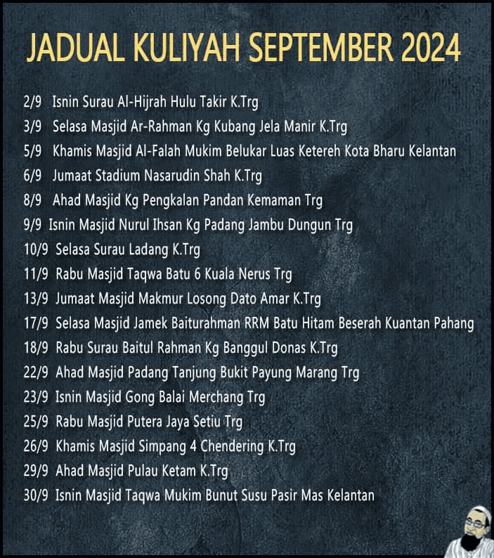 jadual-kuliyyah-uai-September-2024