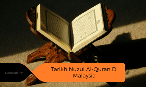 Nuzul quran 2021 negeri yang cuti