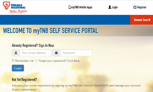 Mytnb portal login