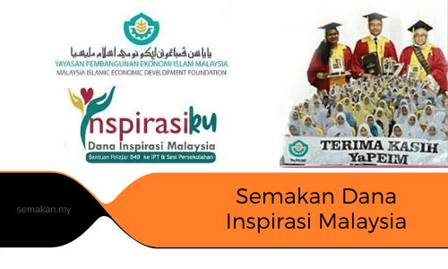 semakan dana inspirasi malaysia inspirasiku